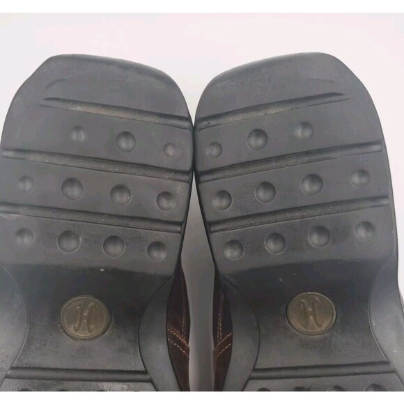 Cole Haan Slip On Loafer 9.5M Brown 161 C04269 E5‎ Square Toe Shoes VTG - Picture 8 of 9